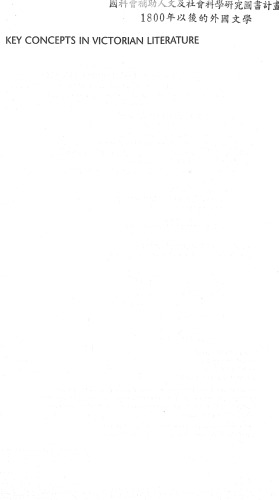 Key Concepts in Victorian Literature