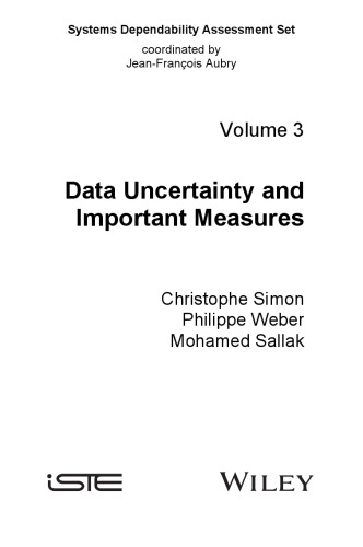 Data Uncertainty and important Measures