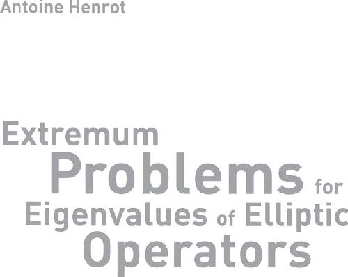 Extremum Problems for Eigenvalues of Elliptic Operators