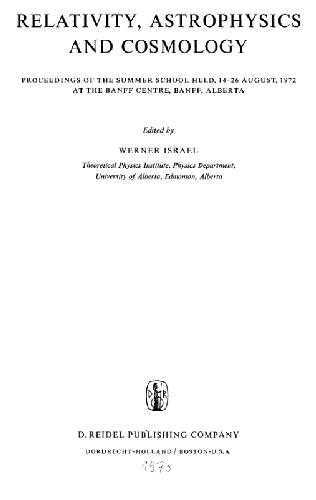 Relativity, astrophysics and cosmology