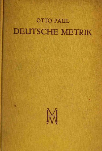 Deutsche Metrik