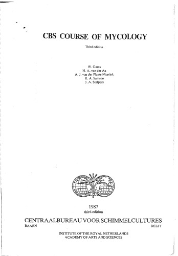 CBS course of mycology