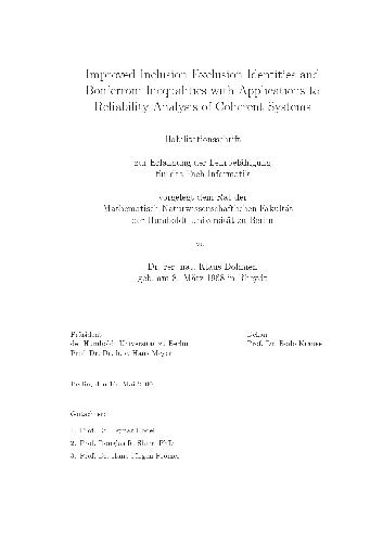 Improved Inclusion-Exclusion Identities and Bonferroni Inequalities with Applications to Reliability Analysis of Coherent Systems