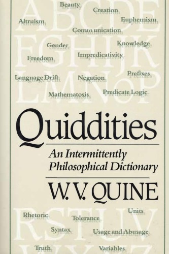 Quiddities - An Intermittently Philosophical Dictionary