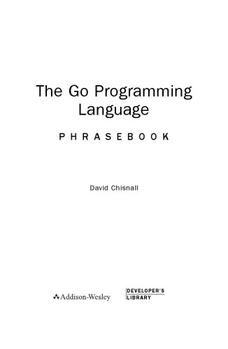 The Go Programming Language Phrasebook