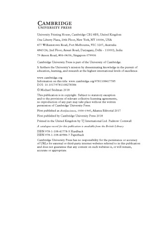 Transatlantic Antifascisms: From the Spanish Civil War to the End of World War II