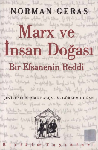 Marks ve İnsan Doğası