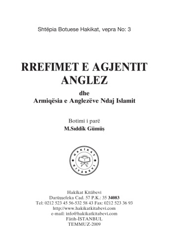 Rrefimet E Agjentit Anglez Dhe Armiqësia E Anglezëve Ndaj Islamit