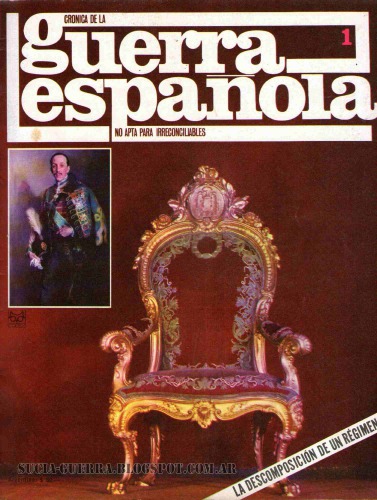 Portadas de la Crónica de la Guerra Española