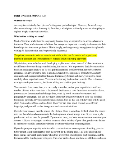 10 Step Guide to Clearer Thinking Through Essay Writing