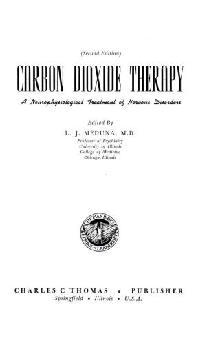 Carbon dioxide therapy: A neurophysiological treatment of nervous disorders