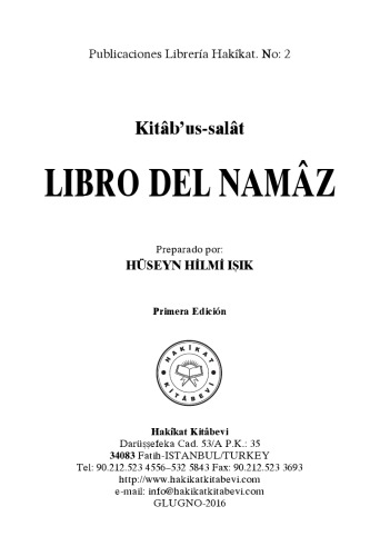 Libro del Namâz