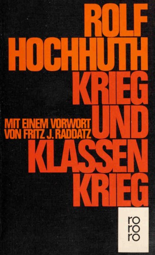 Krieg und Klassenkrieg. Studien