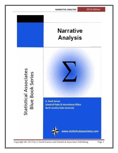 Narrative Analysis