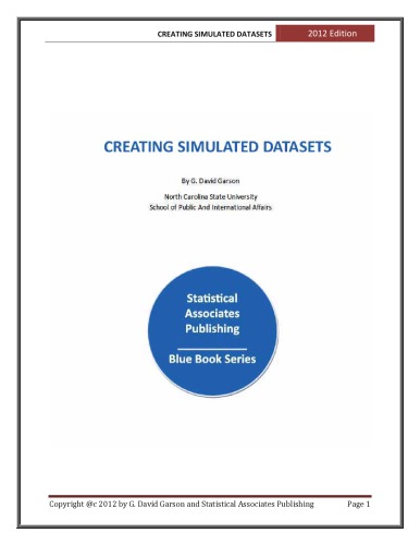 Creating Simulated Datasets