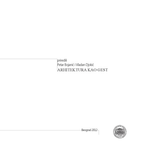 ARHITEKTURA KAO GEST