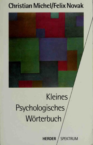 Kleines psychologisches Wörterbuch