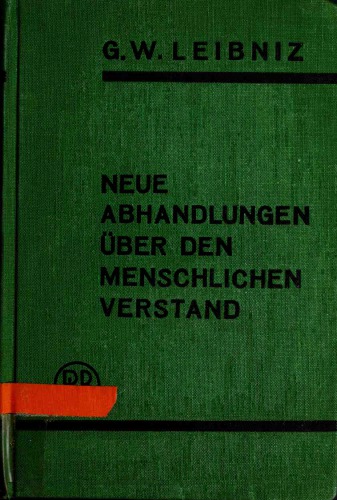 Neue Abhandlungen über den menschlichen Verstand