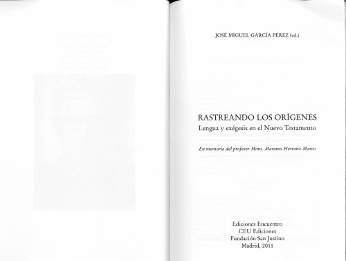 Rastreando los orígenes