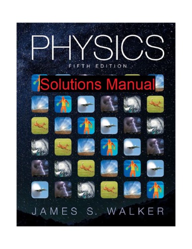 Physics-Instructor’s Solutions Manual