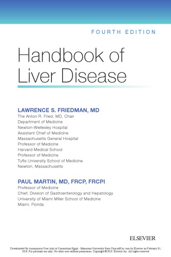Handbook of Liver Disease, 4E