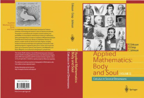 Applied Mathematics: Body and Soul volume 3: Calculus in Several Dimensions