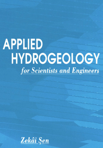Applied Hydrogeology for Scientists and Engineers