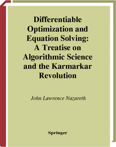 Differentiable optimization and equation solving