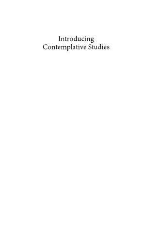 Introducing contemplative studies