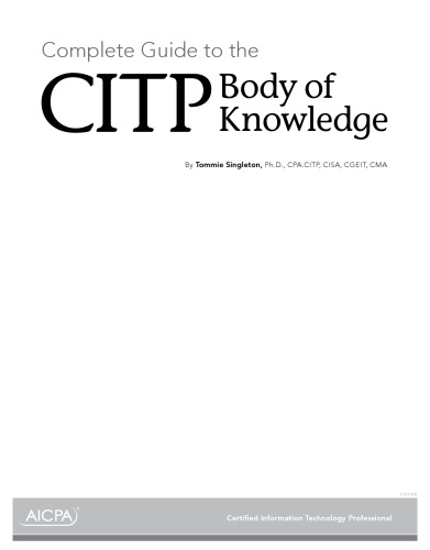 Complete guide to the CITP body of knowledge
