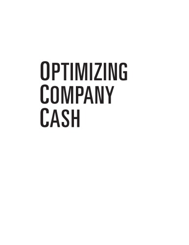 Optimizing company cash