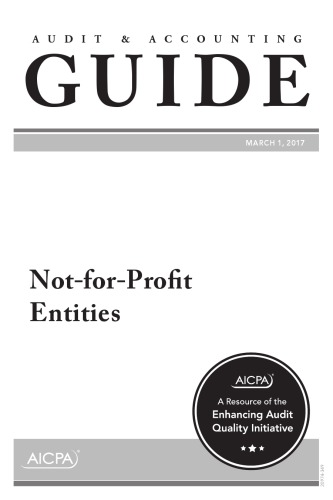 Not-for-profit entities : March 1, 2017