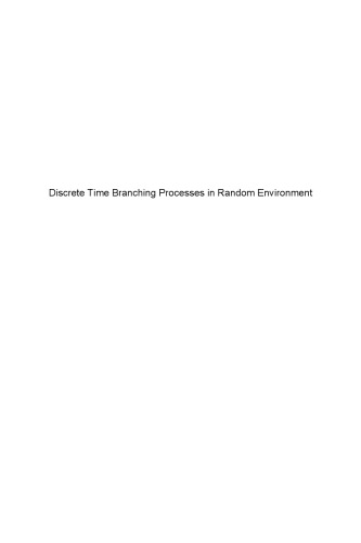 Discrete Time Branching Processes in Random Environment
