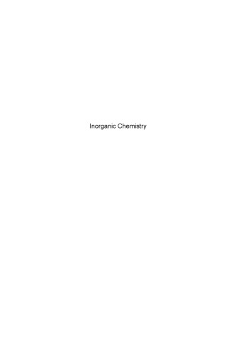 Inorganic chemistry : from periodic classification to crystals