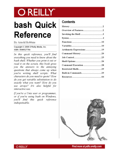 bash Quick Reference