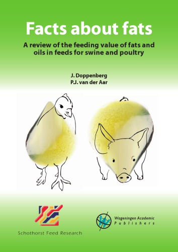 Facts about fats a review of the feeding value of fats and oils in feeds for swine and poultry