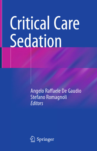  Critical Care Sedation