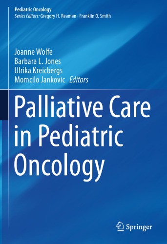 Palliative Care in Pediatric Oncology