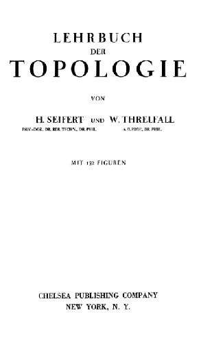 Lehrbuch der Topologie