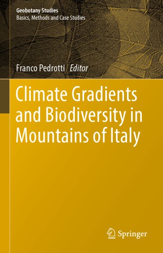 Climate Gradients and Biodiversity in Mountains of Italy