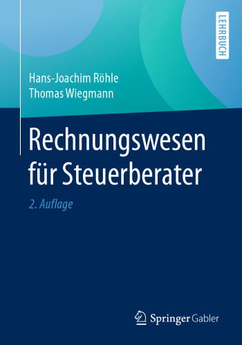 Rechnungswesen für Steuerberater