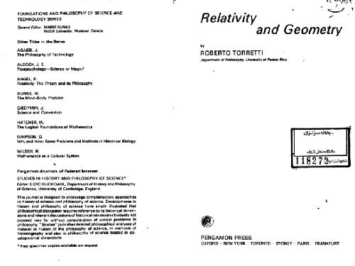 Relativity and Geometry