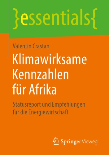  Klimawirksame Kennzahlen für Afrika: Statusreport und Empfehlungen für die Energiewirtschaft