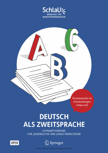 Deutsch als Zweitsprache: Alphabetisierung für Jugendliche und junge Erwachsene