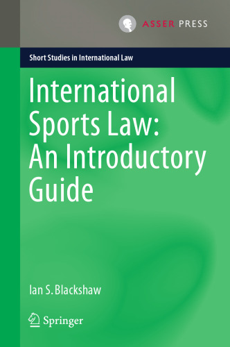  International Sports Law: An Introductory Guide