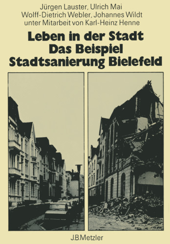 Leben in der Stadt Das Beispiel Stadtsanierung Bielefeld
