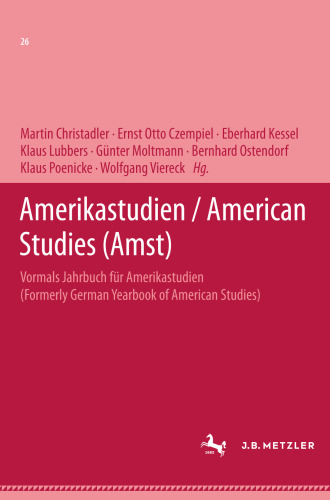Amerikastudien / American Studies (Amst)