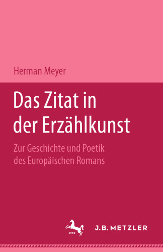 Das Zitat in der Erzählkunst