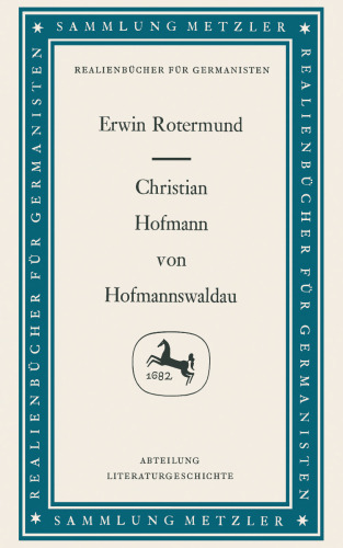 Christian Hofmann von Hofmannswaldau