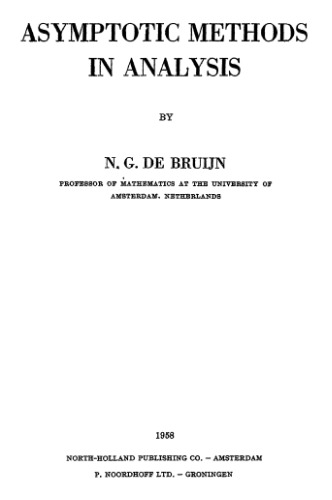 Asymptotic methods in analysis MCap